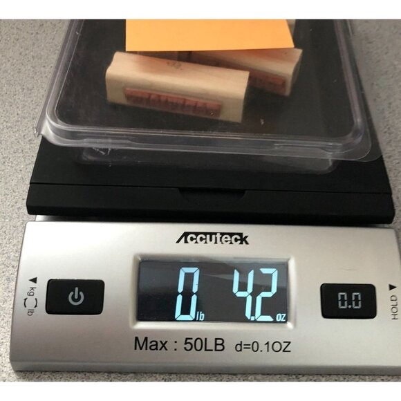 Stampin' Up Full Calendar Rubber Stamp Set Of 12 - Picture 5 of 5